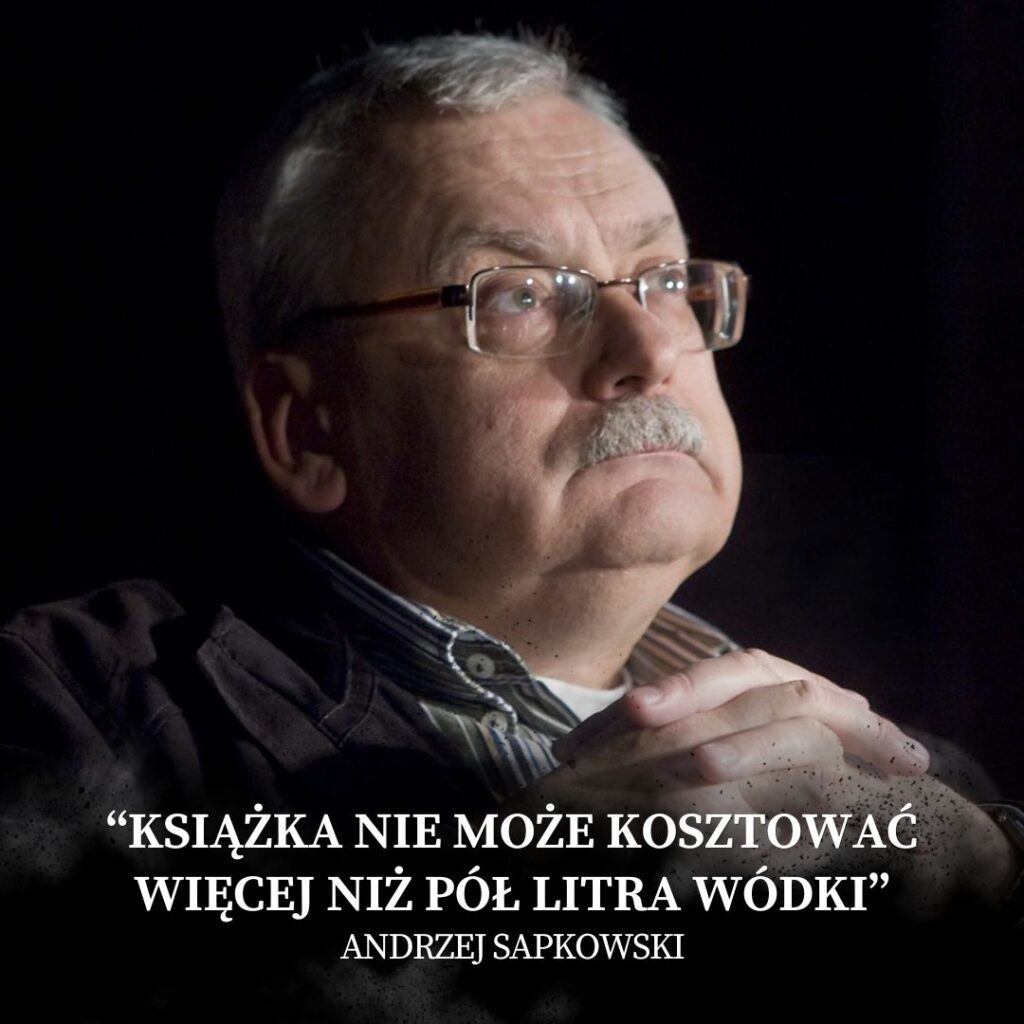 Andrzej Sapkowski wie jakie powinny być ceny książek