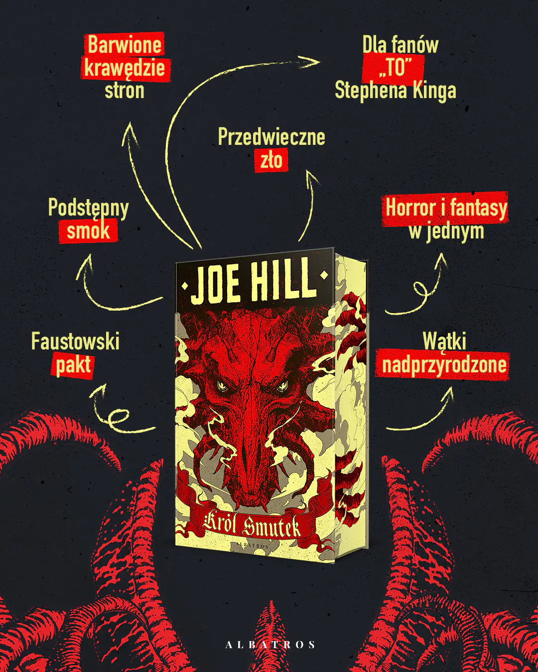 Joe Hill w Polsce i nowa powieść „Król Smutek”
