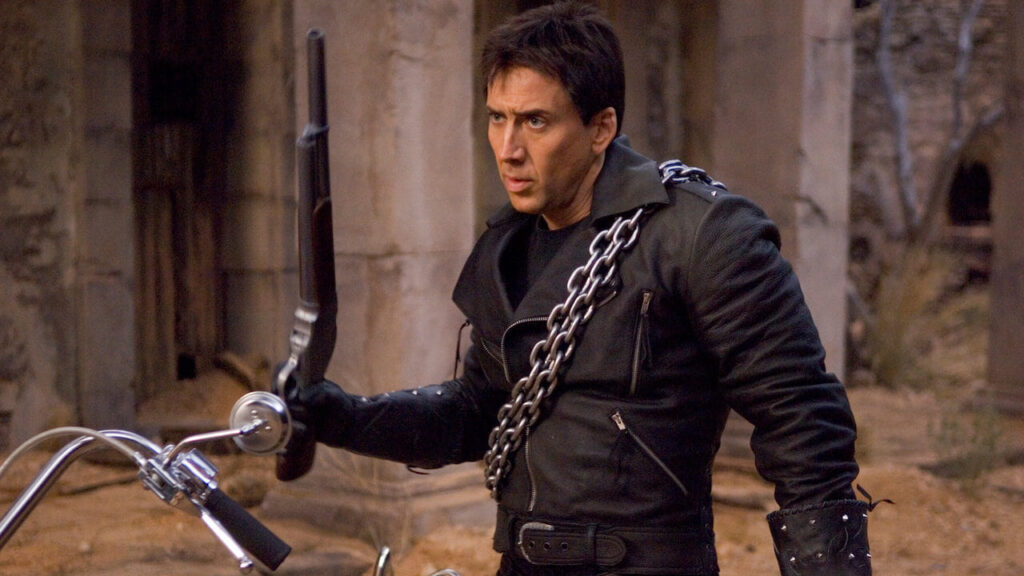 Nicolas Cage jako Ghost Rider