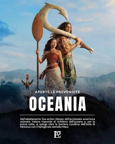 Vaiana, Moana, Oceania